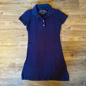 🔴CANTERBURY Navy Blue Polo Dress
